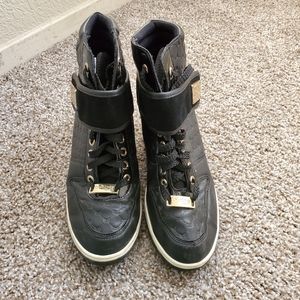 bebe Sport Colby Wedge Sneakers Women 9M